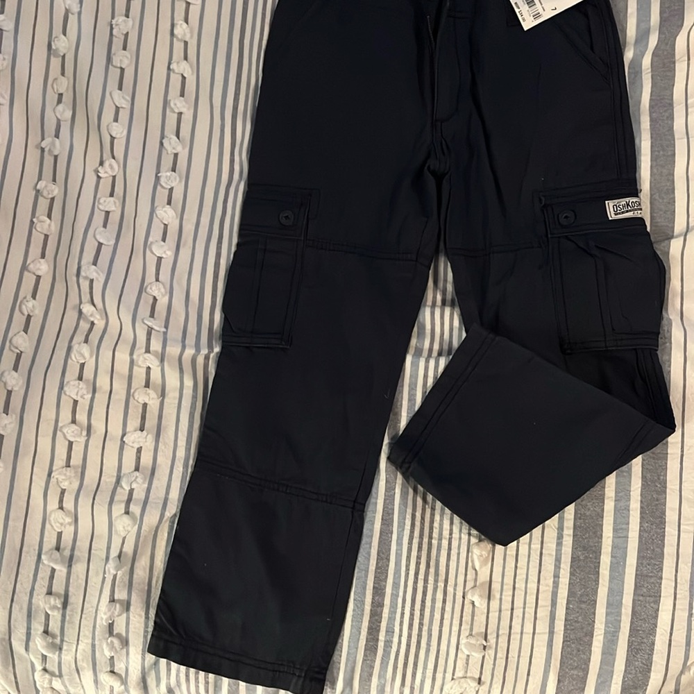 Blue cargo khakis